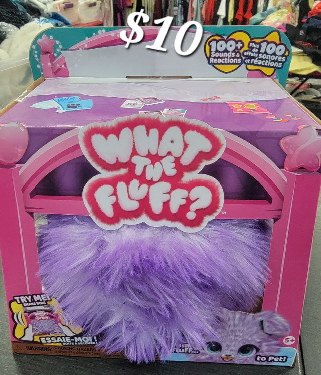 What The Fluff, Interactive Toy Pet with Over 100 Sounds  in Toys in Mississauga / Peel Region