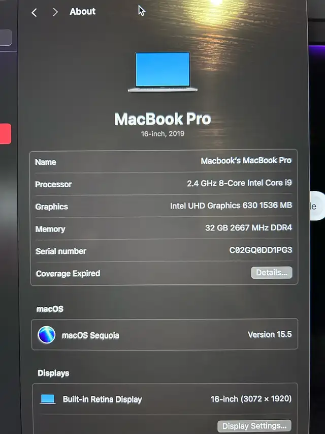 Macbook Pro482731304493393921