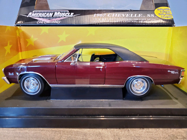 1:18 Diecast ERTL RC2 1967 Chevelle SS Super Sport 396 Turbo Jet in Arts & Collectibles in Kawartha Lakes - Image 4