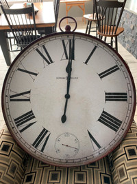 Large Decor Wall Clock (32")
