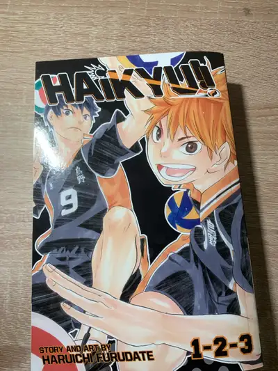 Haikyu!! Manga Volumes 1–3 – Bundle – Very Good Condition, View more