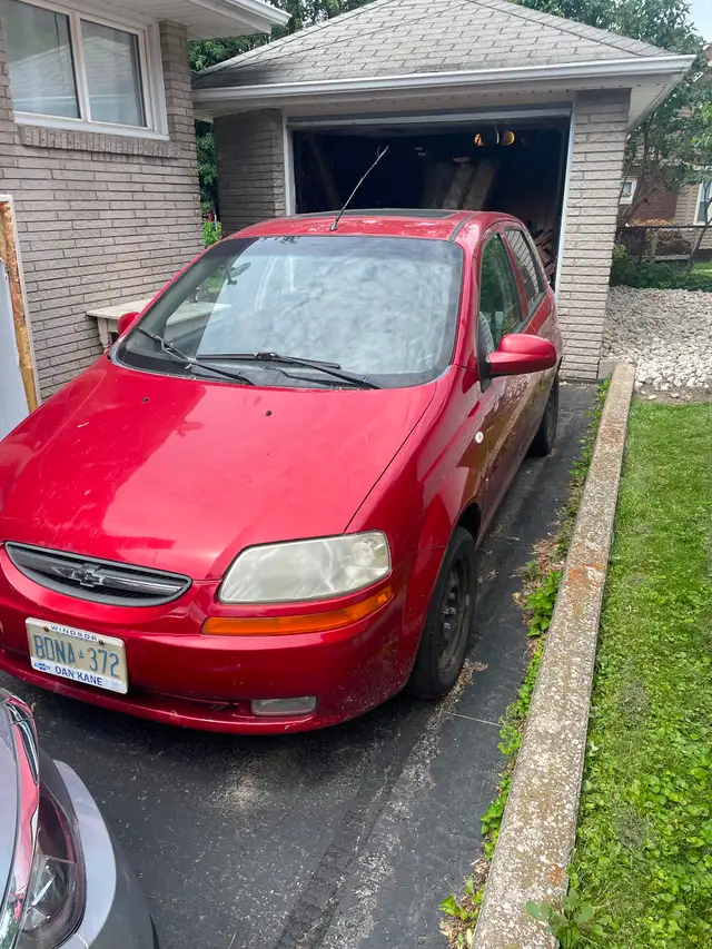 2008 Chevrolet Aveo 5 with stickshift