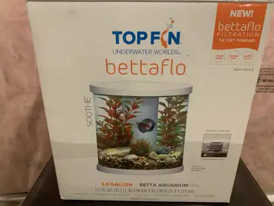 Brand New 3.5 Gallon Glass Aquarium Fish Tank, View more