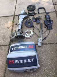 2.5/4HP Evinrude 1987 Parts Motor