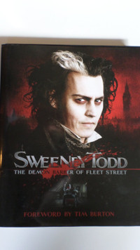 Johnny Depp - Sweeney Todd: The Demon Barber -HARD COVER-