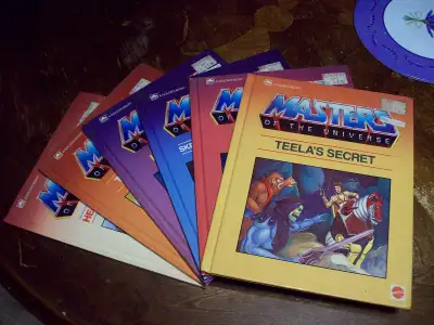 He-man Hard Cover Books, View more