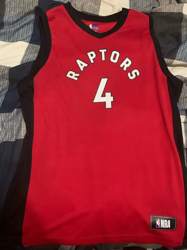 Red TORONTO RAPTORS (Scotty Barnes) Basketball Jersey