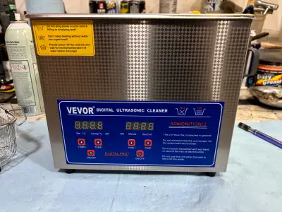  Sonic parts cleaner, View more