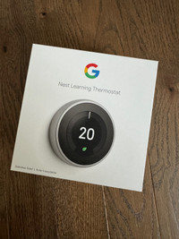 Nest Thermostat stainless steel 3rd generation 