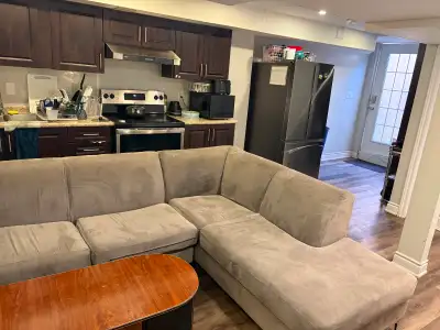 This is a Legal 4 bedroom basement by Chinguacousy and Queen No parking. Parking has been taken alre...