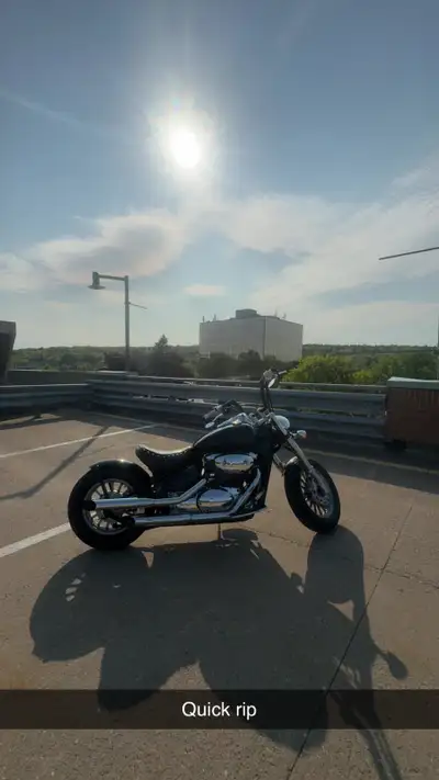 I have a 2007 Suzuki 800 for sale. Custom mods done to the bike. Looks very clean. Also has a after...