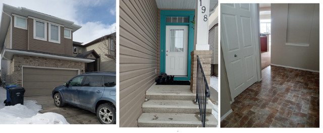 Evanston N.W, 3 Bedroom,2.5 Bathroom, attach Garage House - May1 in Long Term Rentals in Calgary