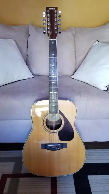 Vintage Yamaha FG-612S 12 String Acoustic Guitar in Guitars in Oakville / Halton Region - Image 2