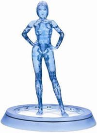 Halo Xbox 10th Anniversary Series Cortana With Light Up Base