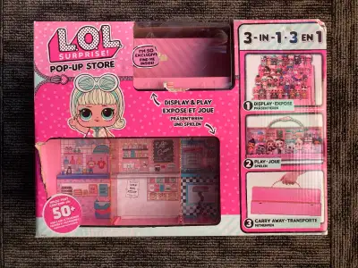 LOL Surpise Pop Up Store 3 in 1 Toy NEW, View more