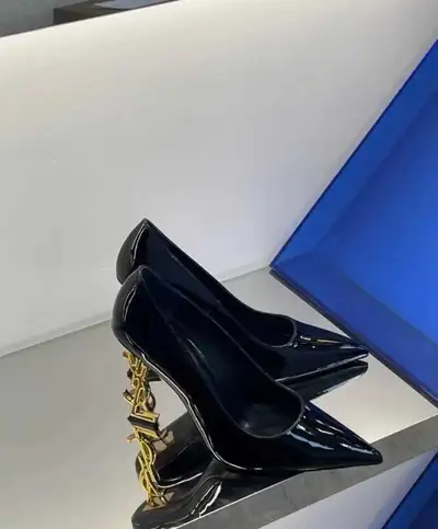 Saint Laurent Heels with box and everything , View more