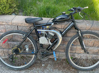 Motorized bicycle (not stock read description)