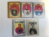 1971-72 O-Pee-Chee hockey cards