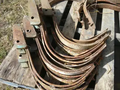 for sale Ford cultivator parts shanks, shank keepers, holders and u bolts call for what you need