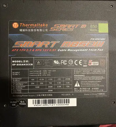 850W power supply , View more