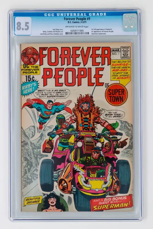 Brave and the Bold 62 in CGC 9.0 and Forever People 1 in CGC 8.5 in Comics & Graphic Novels in Calgary - Image 3