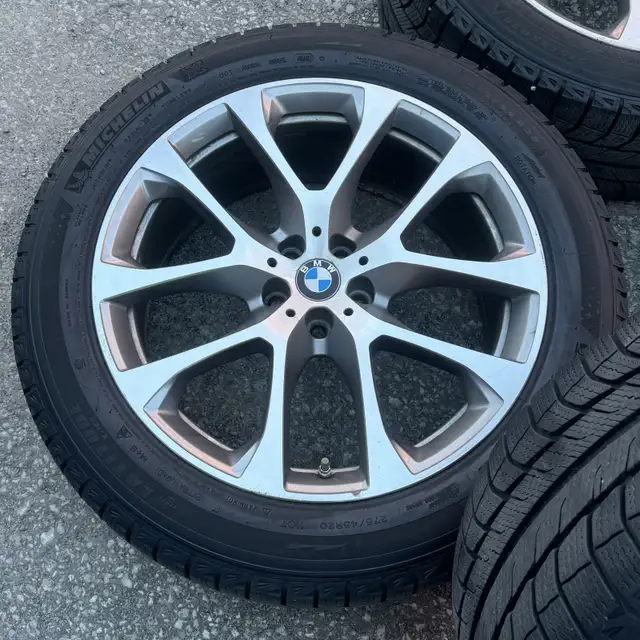 BMW X5 20 Inch *OEM* Wheels & Sensors & Snow Tires in Tires & Rims in City of Toronto - Image 4