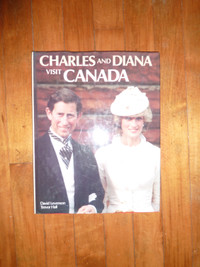 Vintage Charles and Diana Visit Canada Hardcover