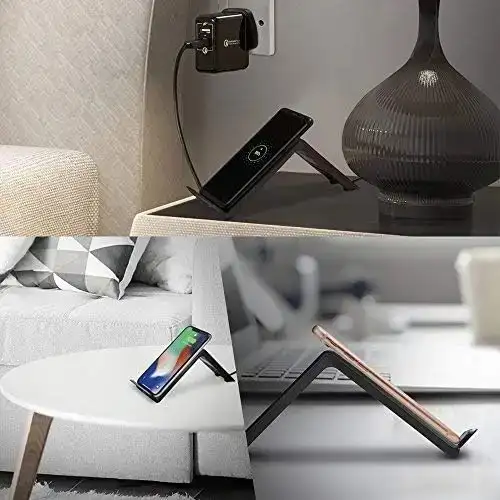 Spigen F303W wireless fast charging in portrait or landscape in Cell Phone Accessories in Oakville / Halton Region - Image 3