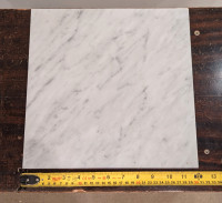 Bianco Carrara Marble tile - Various