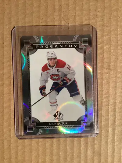 2024-25 SP Authentic Pageantry Nick Suzuki #P-26