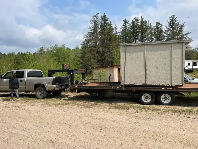 25’ tilt trailer fifth wheel  in Cargo & Utility Trailers in Thunder Bay - Image 3
