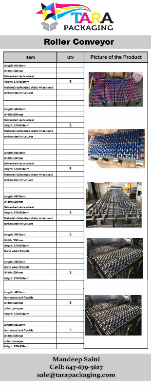 ROTARY CONVEYORS in Other Business & Industrial in Leamington