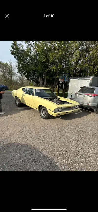 Chevelle for sale , 486ci BBC. Dart pro 1 heads , forged pistons , roll cage , race seats , strange...