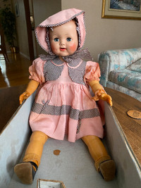 Vintage 1950s Effanbee Talking Doll