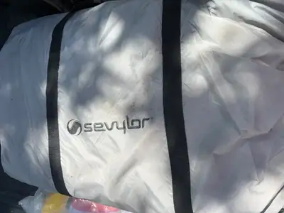 industrial steam cleaner new still in crate. kayak, 2 person inflatable, new, still in packaging
