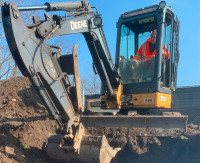 Excavation Solutions: Mini excavation Septic services, Trenching