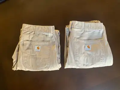 2 pairs Carhartt work pants, View more