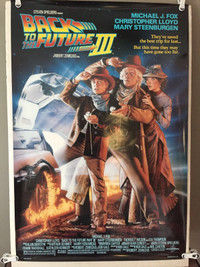 Back to the Future Part III (1990) Original Poster