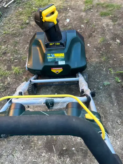 20" Electric Snow Blower (13 Amp) – $50, View more