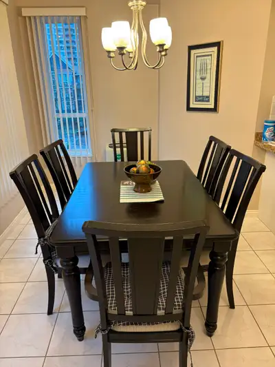 Kitchen table set - 6 chairs, View more
