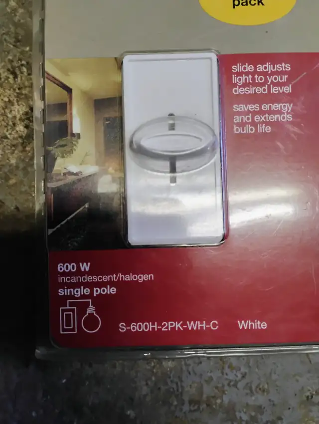 NEUF gradateur detecteur mouvement NEW motion sensor light dimer in Electrical in Laval / North Shore - Image 9