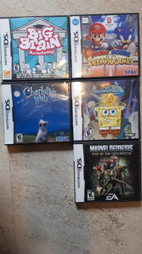 DS Games (prices vary & they play on DS/3DS)