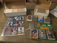 Baseball Football Trading cards Bo Jackson Ken Griffey etc