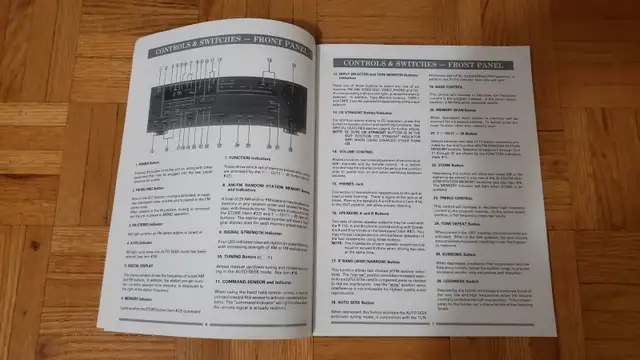 LUXMAN R-115 ORIGINAL OWNER'S MANUAL LIKE NEW CONDITION in Stereo Systems & Home Theatre in City of Toronto - Image 10