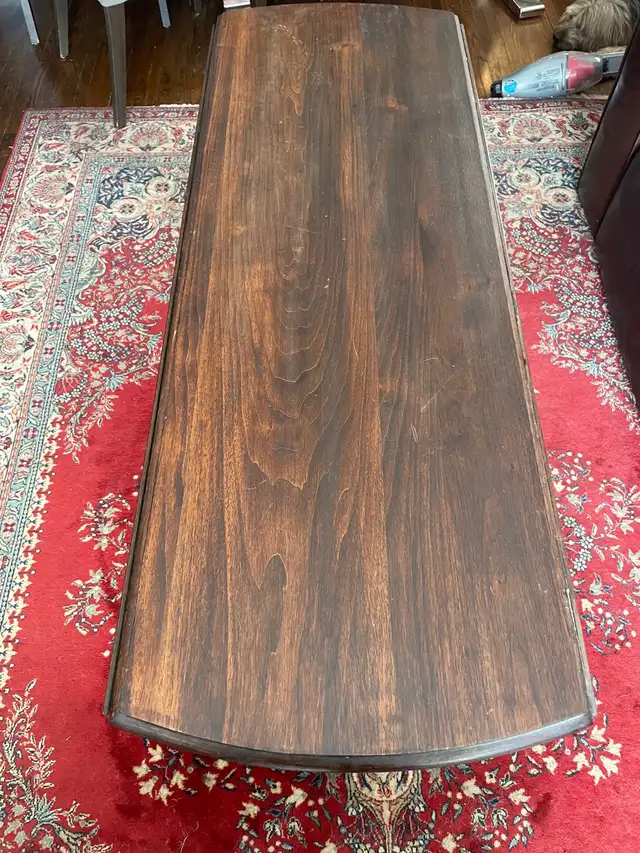 Antique English Solid Walnut Gate leg Table in Dining Tables & Sets in City of Toronto - Image 3