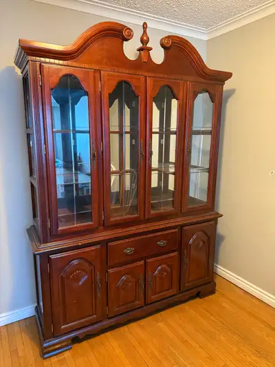 Wooden Hutch and Buffet! FREE!, View more