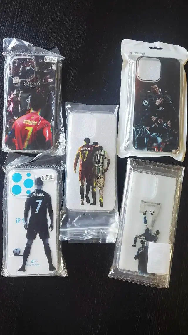 iPhone 16/15 Pro Max Ronaldo Messi Phone Case in Cell Phone Accessories in Cambridge - Image 2