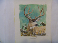 MULE DEER Original Artwork - 6 to choose from