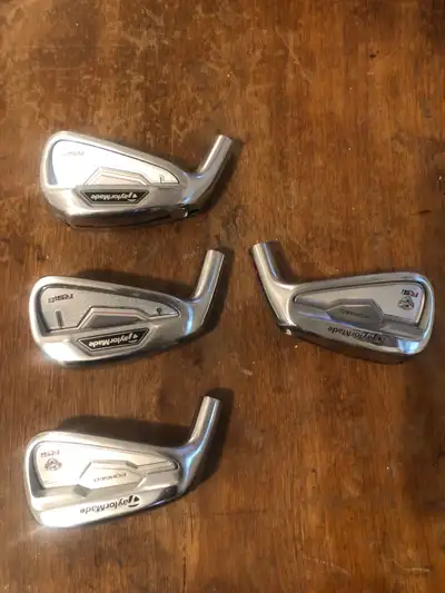 Taylor Made 7 golf iron heads - $30 each, View more