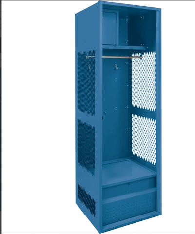Casier vestiaire pour équipements constructions 24″lax24″px72"h, View more